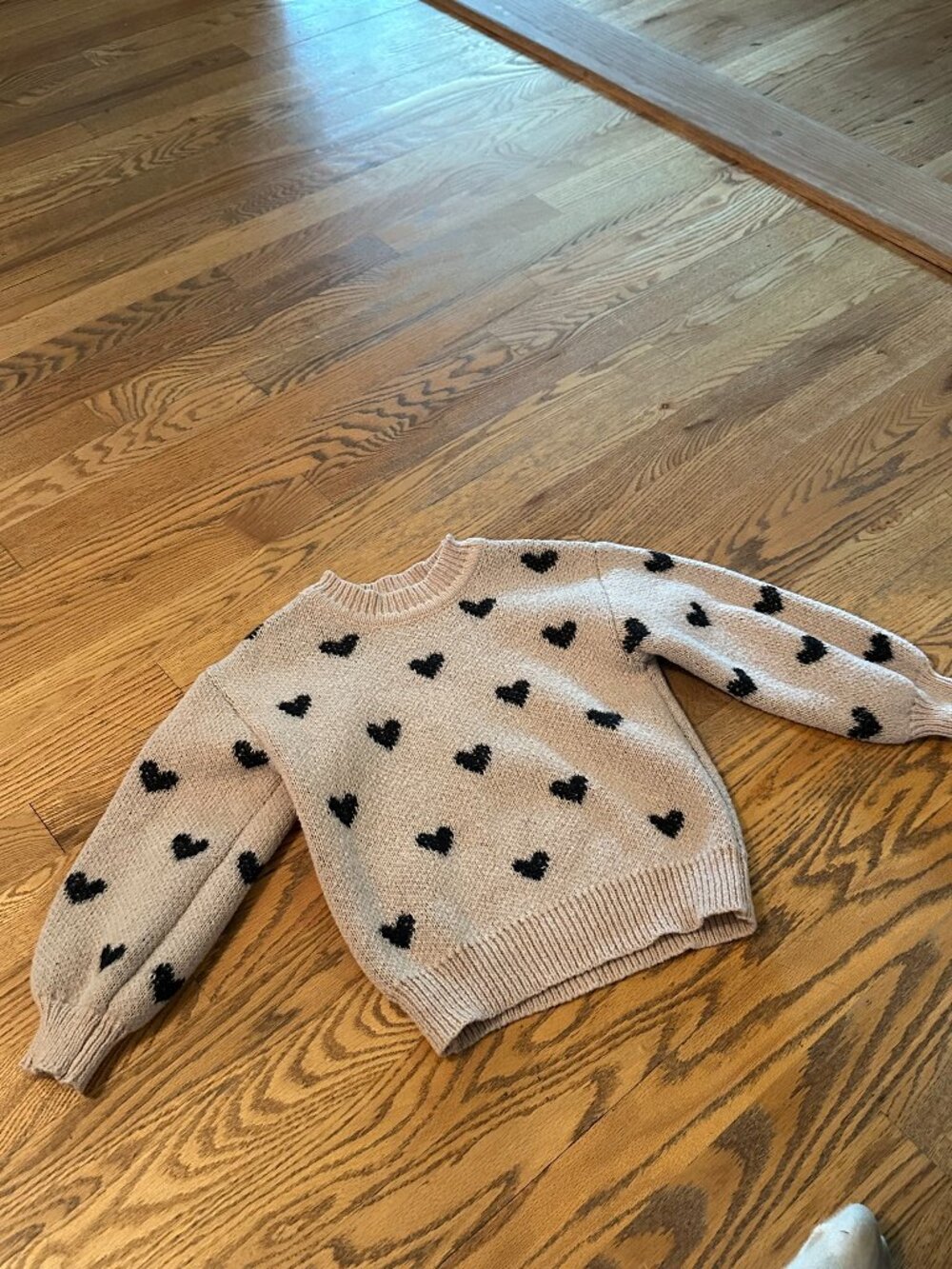 Toddler Heart Sweater size 3T/4T